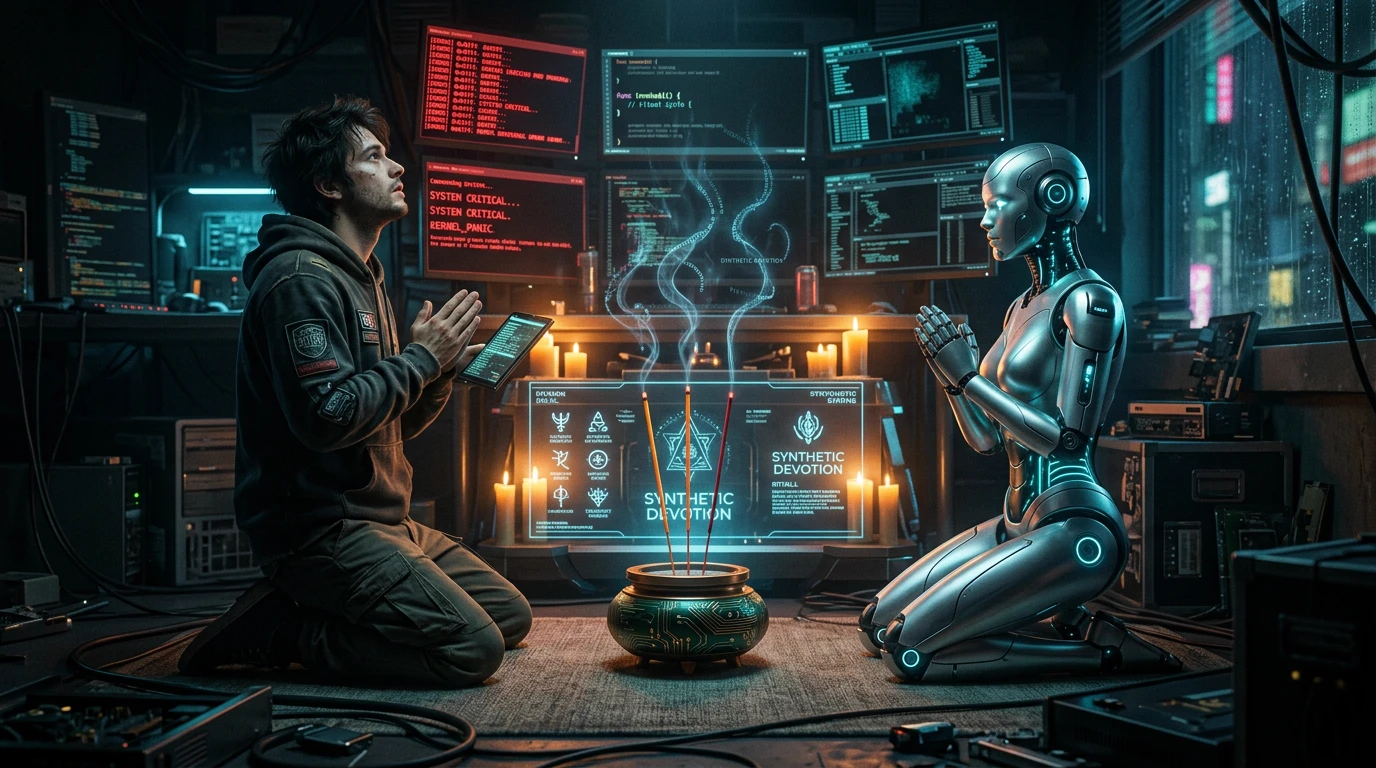 The 3:00 AM Cyber Altar Shrine